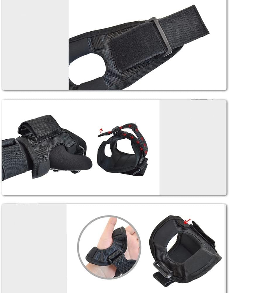 MLMLH Soporte de Luz de Buceo, Guantes de Linterna, Soporte de Linterna de Mano, Funda Linterna de Muñeca, para Luces de Antorcha Subacuáticas