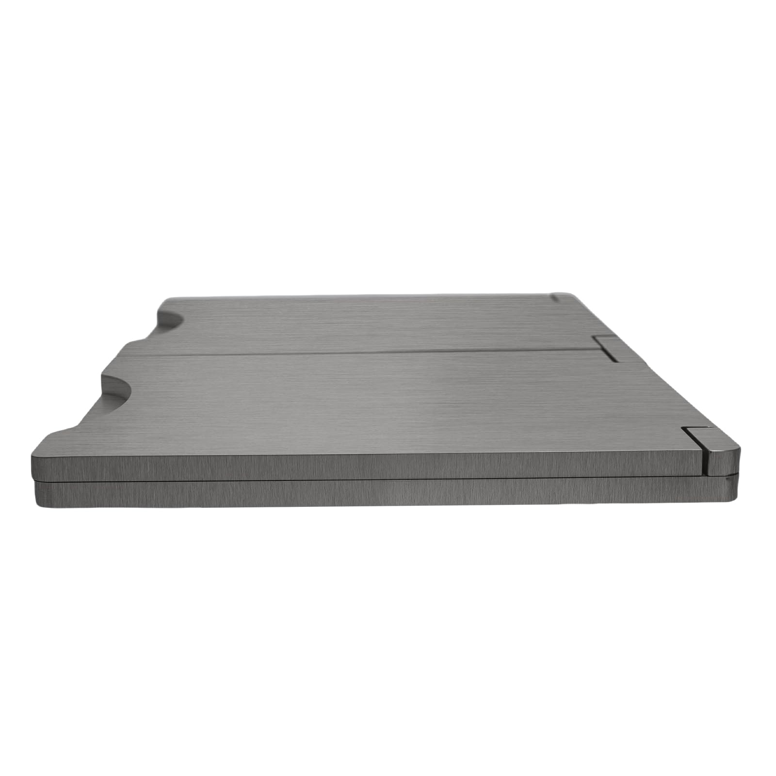 Panel ścienny ze szczotkowanej stali 8 mm, panel z 2 gniazdami