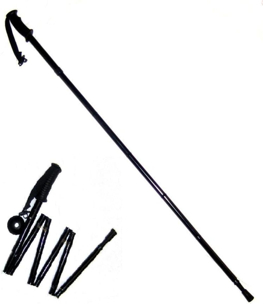 EARTHTREKGEAR Folding Collapsible Travel Hiking Walking Trekking Pole/Shorter Women's Pole
