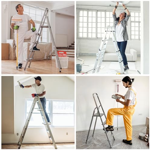 Patins antidérapants pour échelle pour protéger le bois et tapis de maison - 5