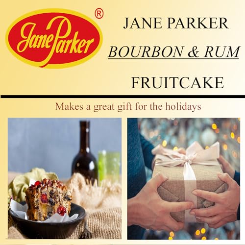 Jane Parker Fruitcake Bourbon & Rum Fruit Cake 1 Pound (16 Ounce) Loaf thumb #2