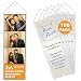 100 Premium Vinyl Photo Booth Bookmark Sleeves 2 1/4 X 6 1/4 for Wedding