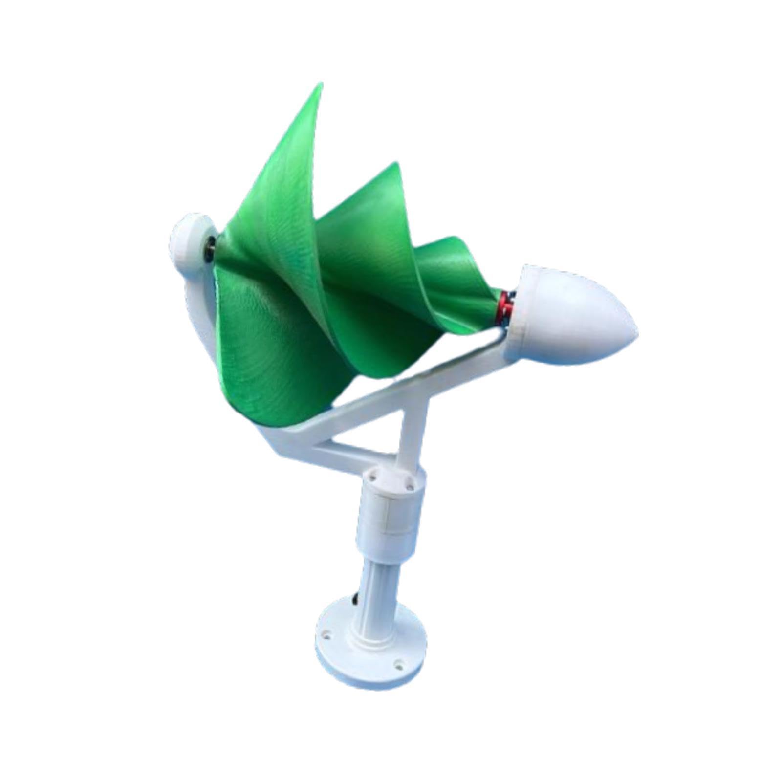 spiral wind turbine generator three phase brushless for eco friendly rv home green