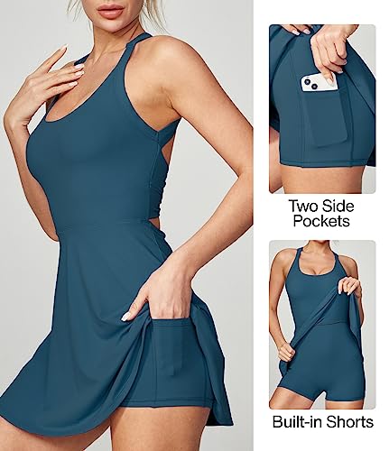 Image of Heathyoga Yoga Pants with Pockets Extra Soft Leggings with Pockets for Women Non See-Through High Waist Workout Leggings