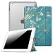 Produktbild Fintie Hülle für iPad 4 iPad 3 iPad 2 - Ultradünne Superleicht Schutzhülle mit transparenter Rückseite Abdeckung Cover mit Auto Sleep/Wake für 9.7" iPad 2, iPad 3, iPad 4, Mandelblüten