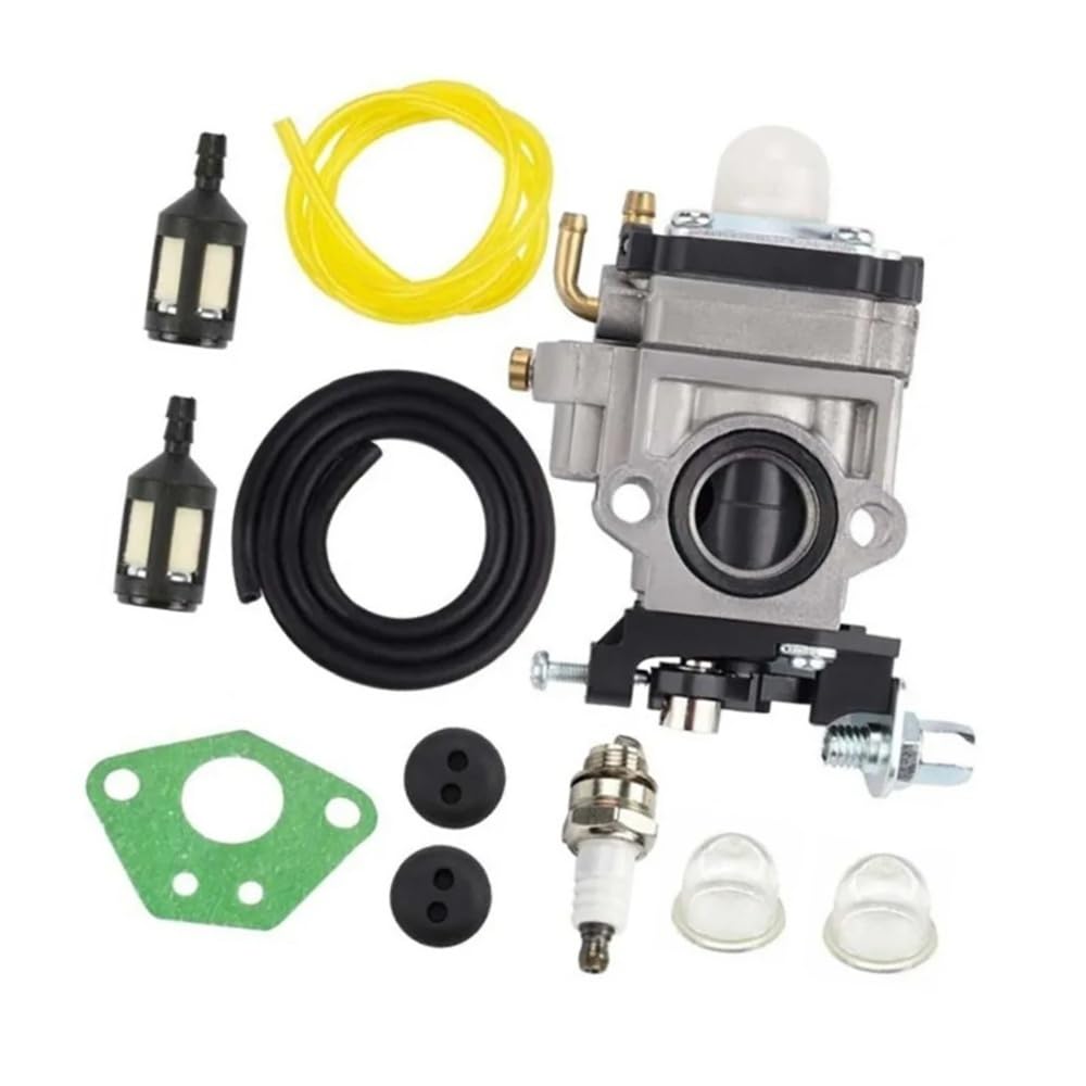 Juego de carburador Apto for 43CC 52CC TB43 1E40F-5 BC520 CG430 CG520 WYK-74 Filtro de Combustible Motor Herramienta de jardín Motosierra