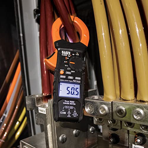 Klein Tools CL900 Digital Clamp Meter, Auto Ranging Trms thumb #6