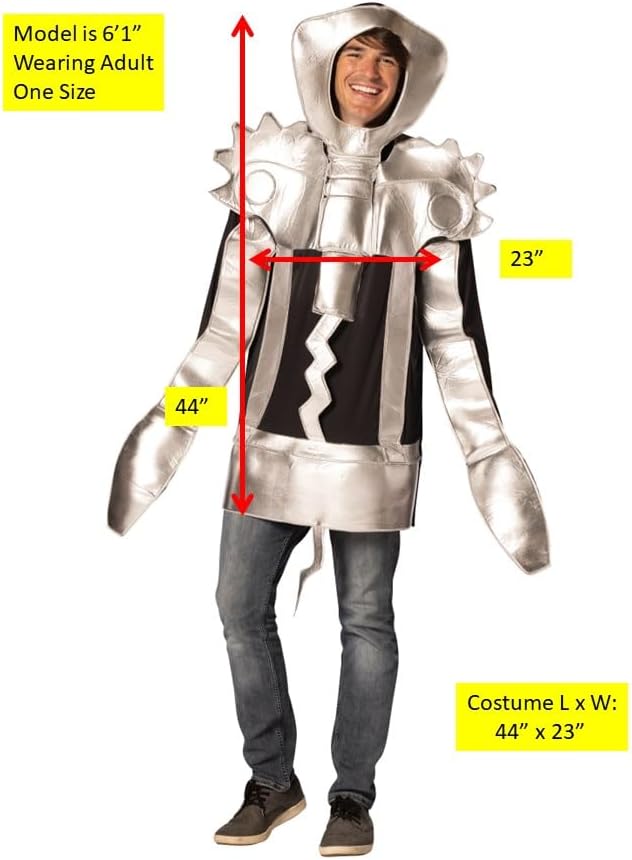 Rasta Imposta Winged Corkscrew Halloween Costume, Women and Men, Adult One Size - Image 5