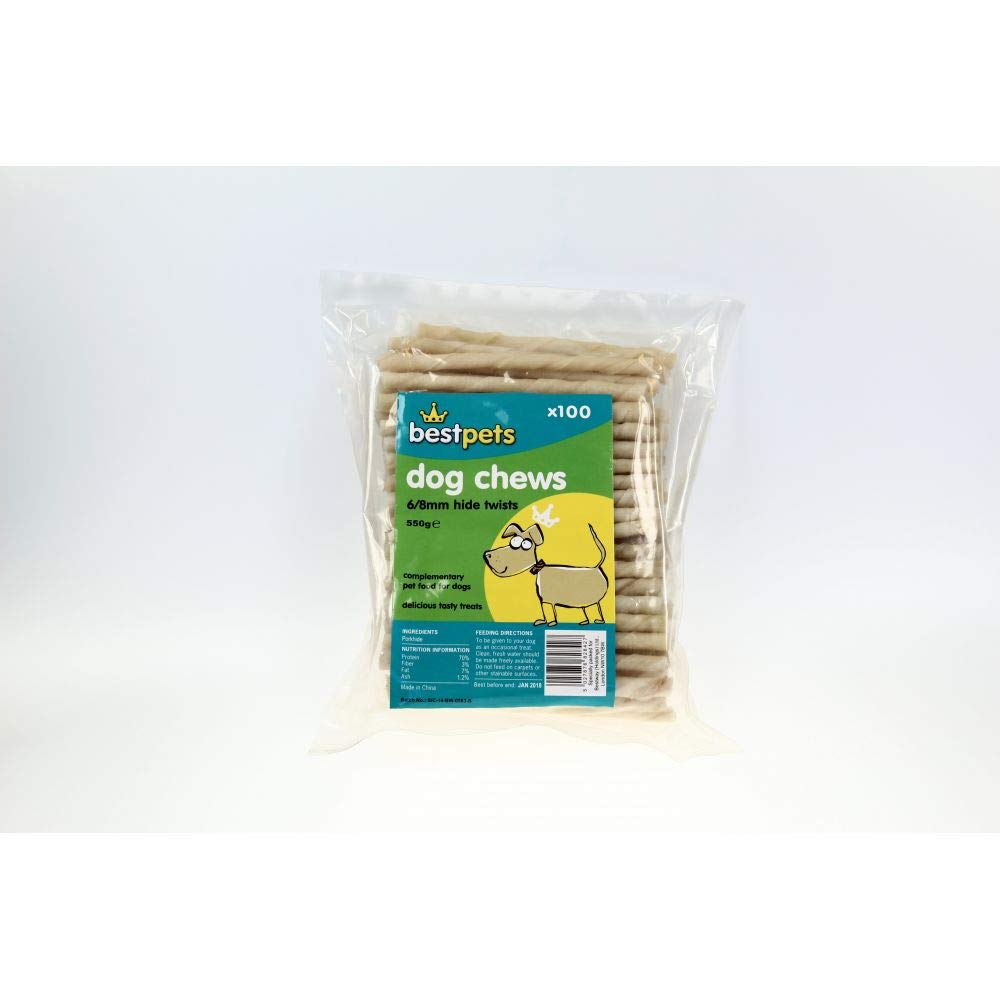 Bestpets Twists 6-8mm (Pack of 100)