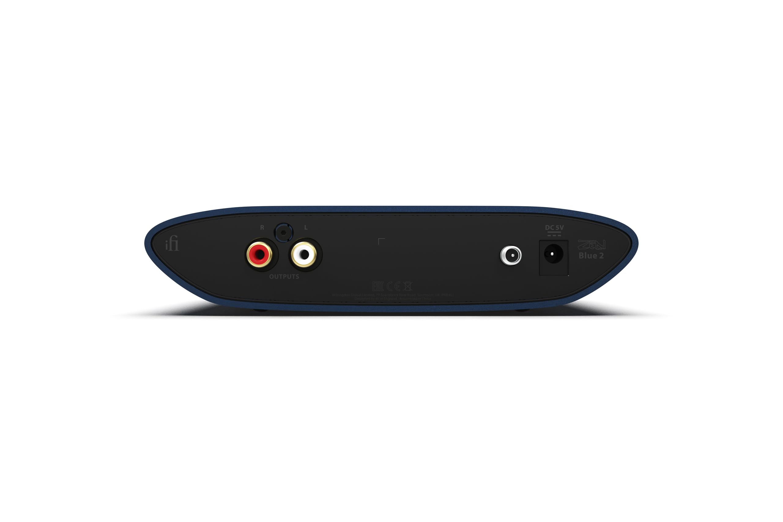 iFi Zen Air Blue 2 Receptor de Audio Bluetooth 5.4 | aptX Lossless, LDAC, aptX Adaptive, ESS DAC, streamer musical inalámbrico Hi-Fi para estéreo & coche, encendido automático