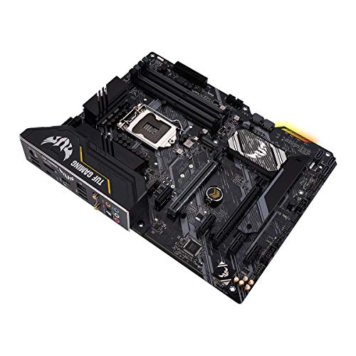 ASUS TUF GAMING H470-PRO (WI-FI), Scheda madre Intel H470 (LGA 1200) ATX con M.2, WiFi 6 (802.11ax), 1Gb LAN, HDMI, DP, USB 3.2 Gen 2, supporto Thunderbolt 3, Aura Sync RGB