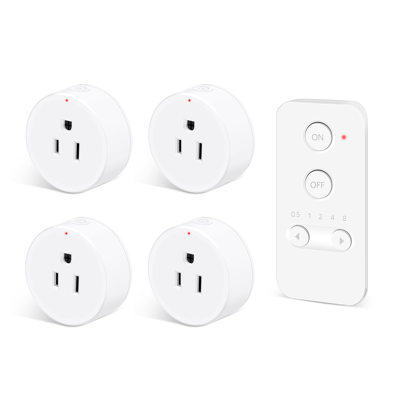 Remote Control Outlet NineLeaf Wireless Plugs Outlet Remote Light Switches Wireless Timer Outlet for Lights Lamps Fans Small