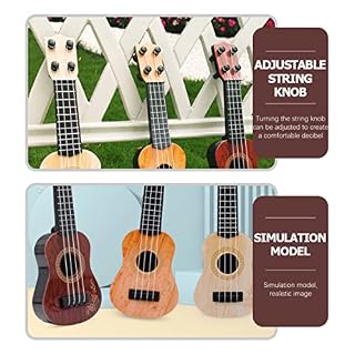 jojofuny 3 pièces Mini ukulélé jouet musical instrument modèle ukulélé ukulélé instruments jouets enfants ukulélé… - Les Beatles, Paul McCartney, John Lennon, RIngo Starr, George Harrison jojofuny 3 pièces Mini ukulélé jouet musical instrument modèle ukulélé ukulélé instruments jouets enfants ukulélé… – Image 4