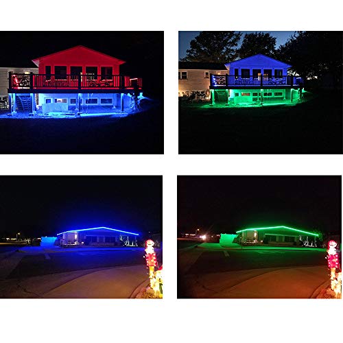 Cinta LED RGB de 100FT con Control WiFi y Micrófono Integrado miniatura 3