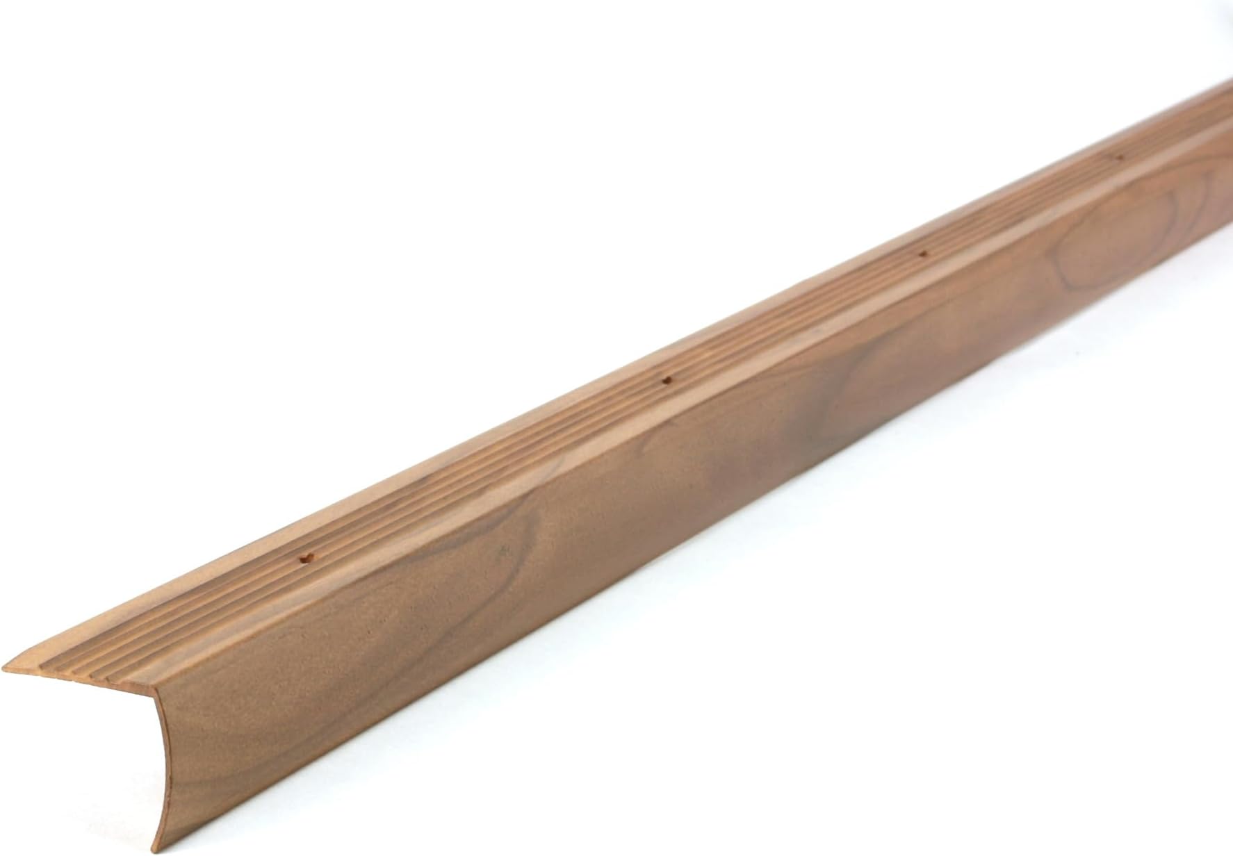 M-D Building Products 32012 1-1/8 in. X 1-1/8 in. X 36 in. Cherry Aluminum Metal Decor® Stair Edging w/Screw Nails