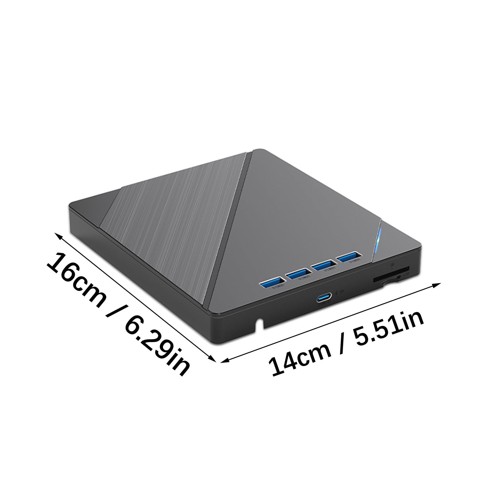 Plug Play Graveur DVD externe portable USB 3.0 compatible CD, DVD, Blu-Ray, graveur DVD portable pour ordinateur portable