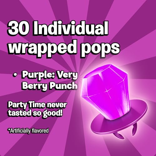 Image of Ring Pop Purple Candy Lollipops, 30Ct Bulk Individually