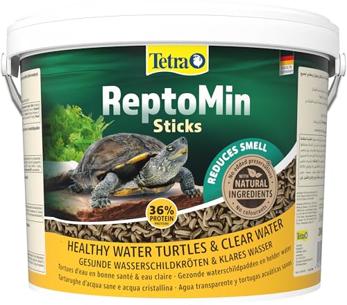 Tetra ReptoMin alimento para tortugas - alimento especialmente adaptadas a las tortugas, 10 l