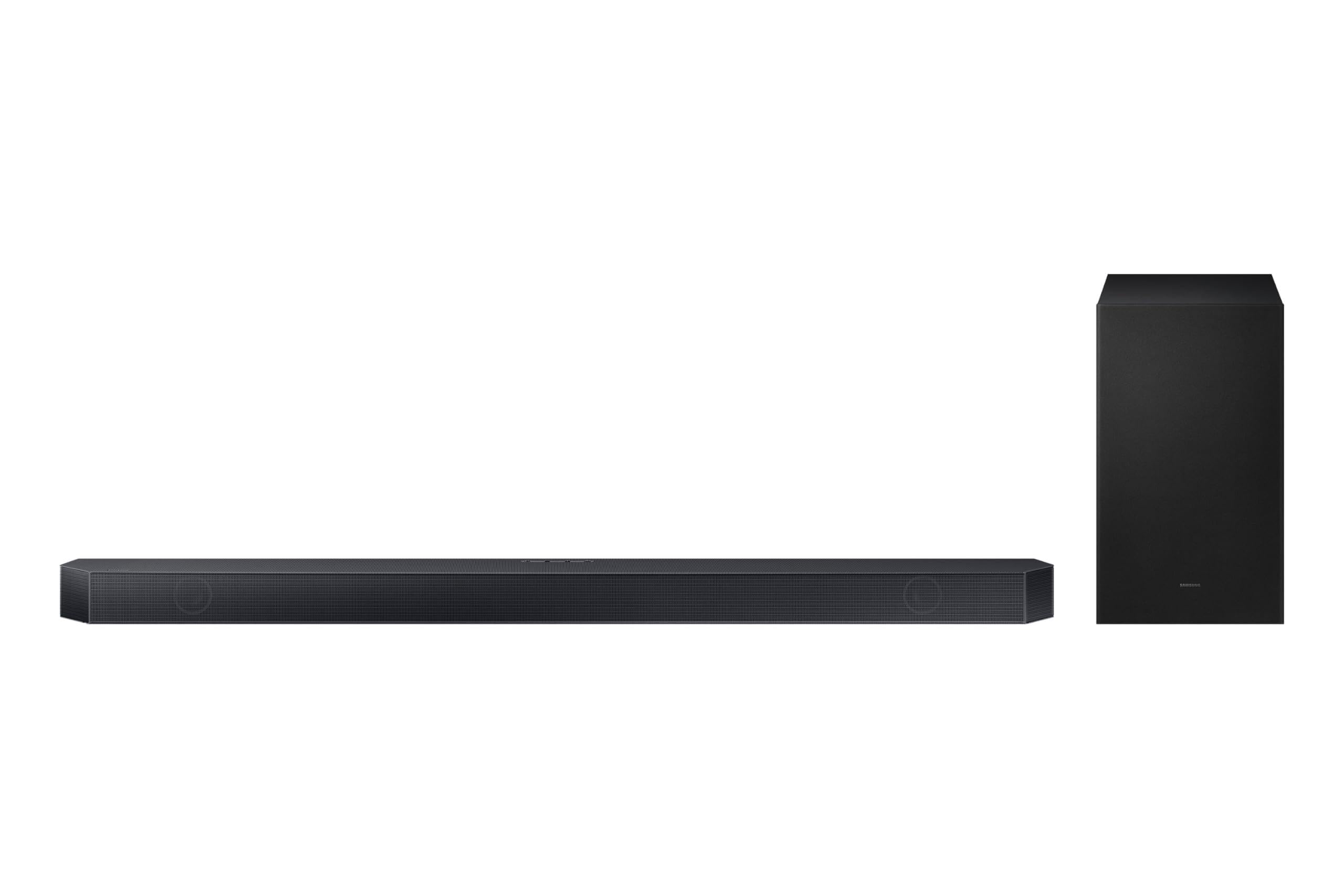 Samsung HW-Q610GH Q-Series Barra de sonido envolvente de 3.1.2 canales para TV, altavoz de TV con subwoofer inalámbrico de 6,5 pulgadas, Dolby Atmos, Q-Symphony, Game Mode Pro para sonido de juegos 3D