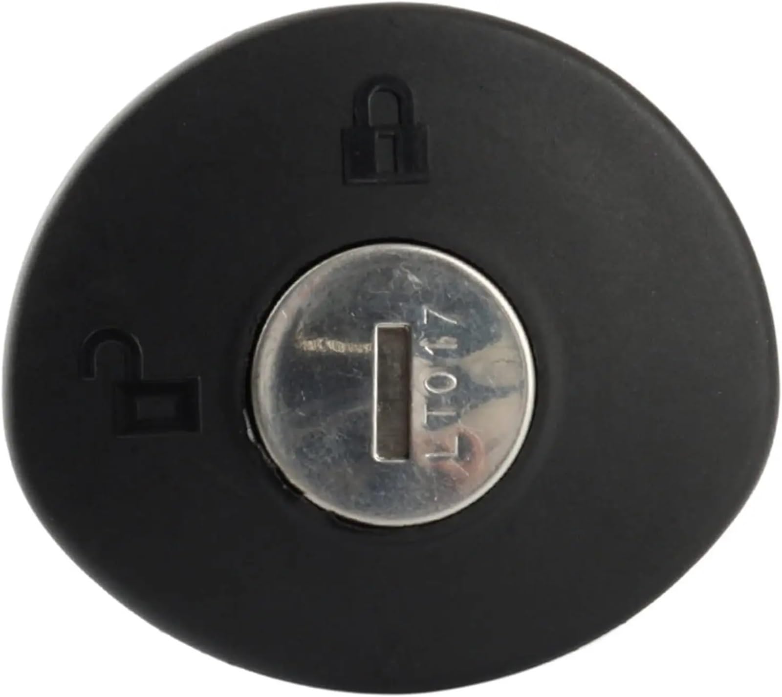 Tapón del tanque de combustible Tapa de tanque de combustible con bloqueo de gas para Ford Focus Edge Kuga Fiesta Fusion Mustang(2 pcs)