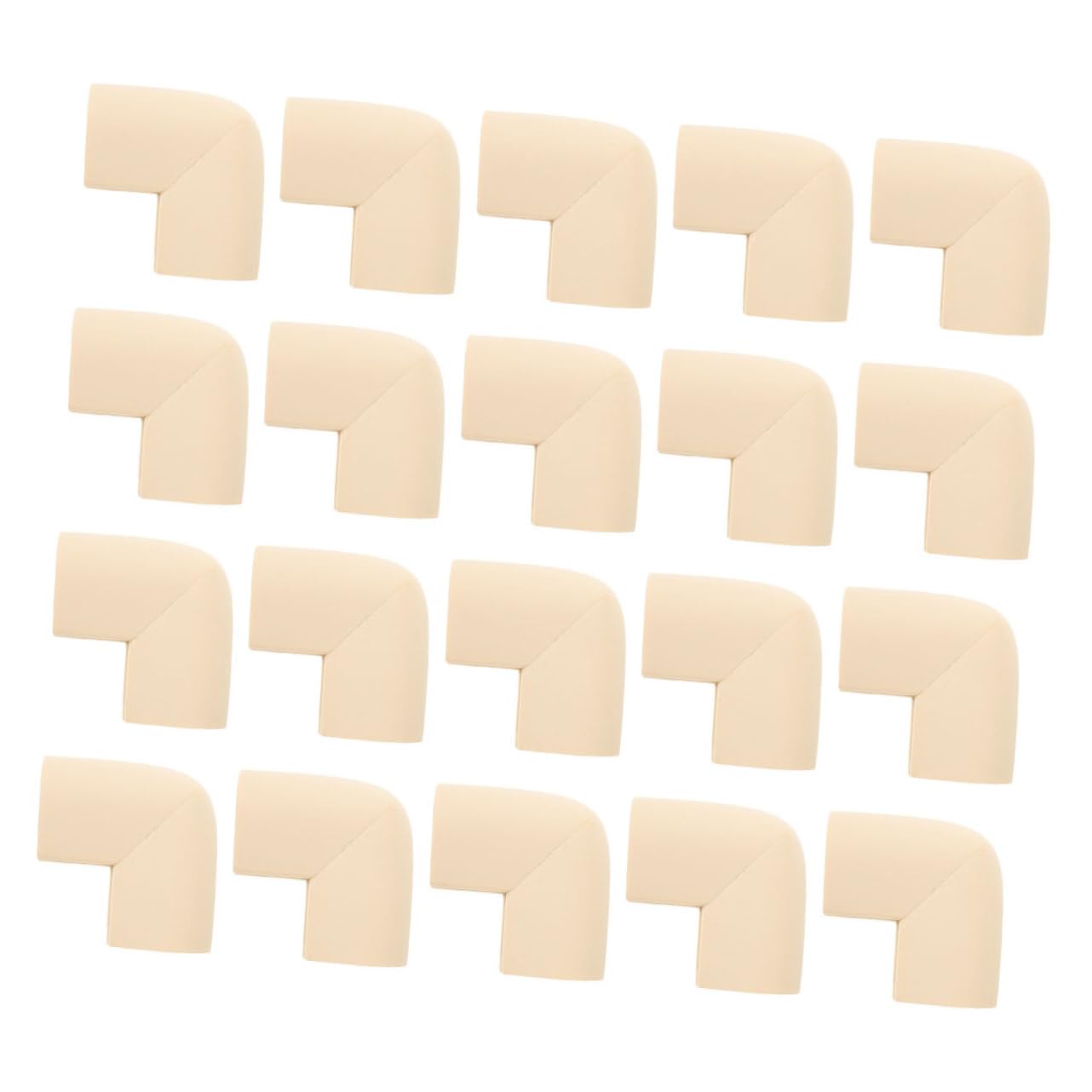 Homoyoyo 20pcs Table Corner Guards Desk Corner Protectors for Furniture Shipping Supplies
