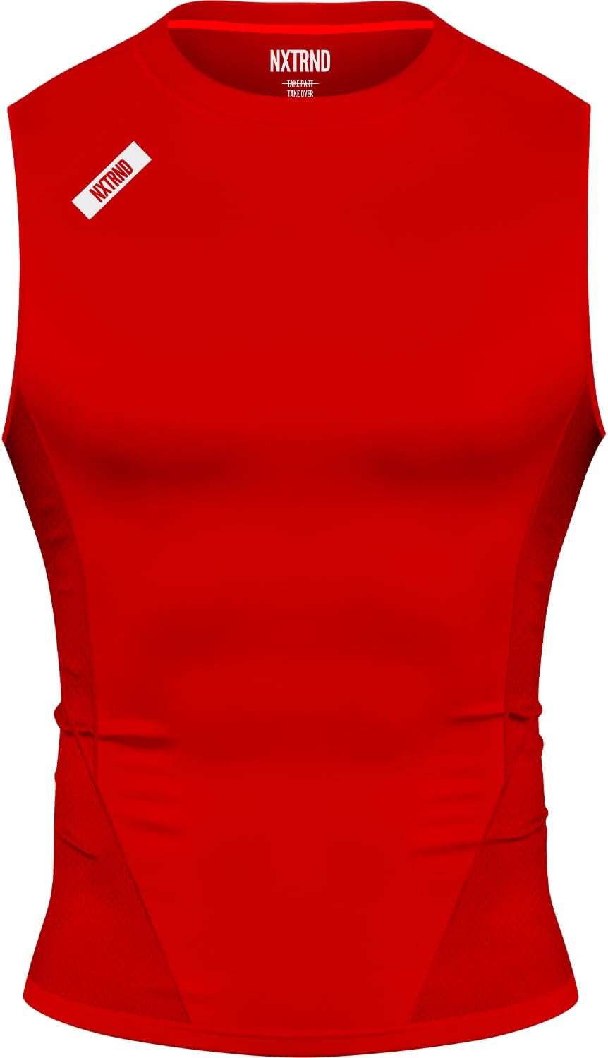 Nxtrnd Men's Compression Tank Top, Sleeveless Compression Shirt