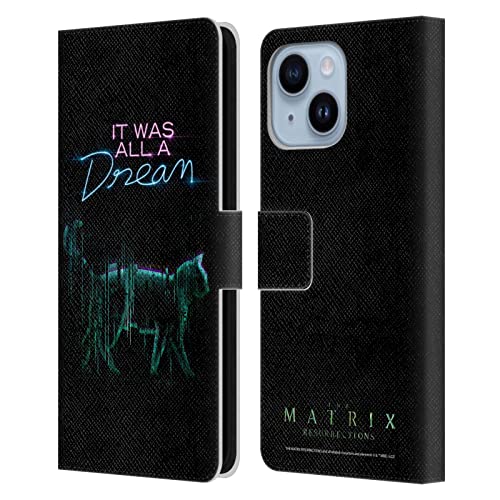 Étui portefeuille iPhone 14 Plus Matrix Cuir Antichoc