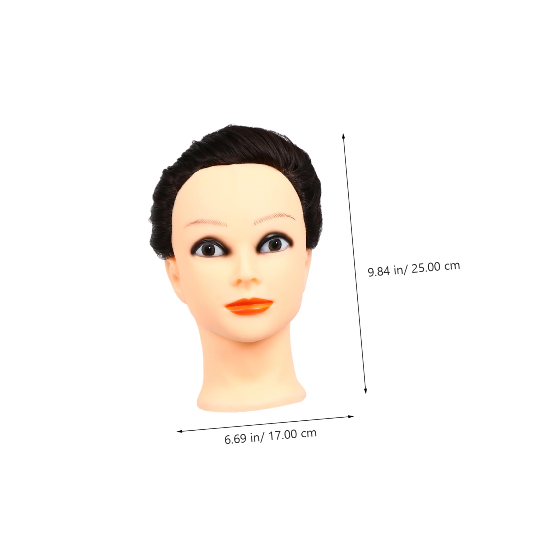 Puppenkopf Mit Haaren Für Flechten Locken Schneiden Und Stylen Kosmetik-übungskopf Für Friseur-training Und Haarstyling-übung