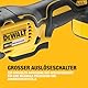 DEWALT 18 Volt ozillierendes Akku-Multi-Tool DCS355N-XJ (bürstenloser Motor, LED-Lampe, großer Auslöseschalter, 30-tlg. Zubehör-Set für Schleif- und Sägeanwendungen, Lieferung ohne Akku und Ladegerät)