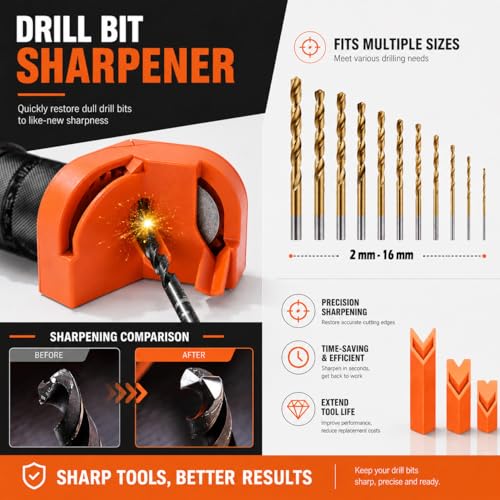 Betterday Drill-Powered Sharpening Tool
