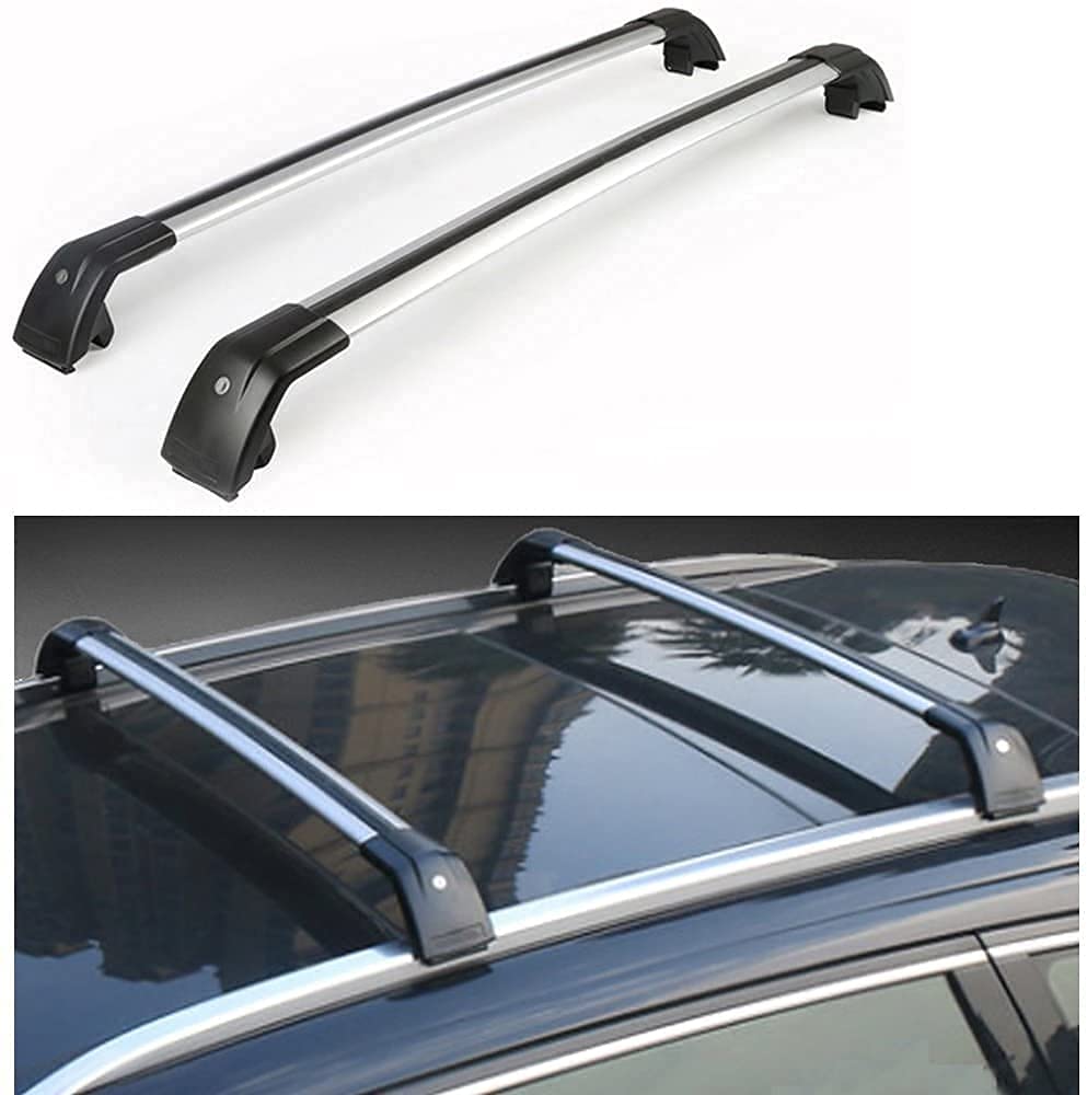Buy 2PCS Roof Rack Cross Bars for Hyundai Kona 2018 2019, Aluminium
