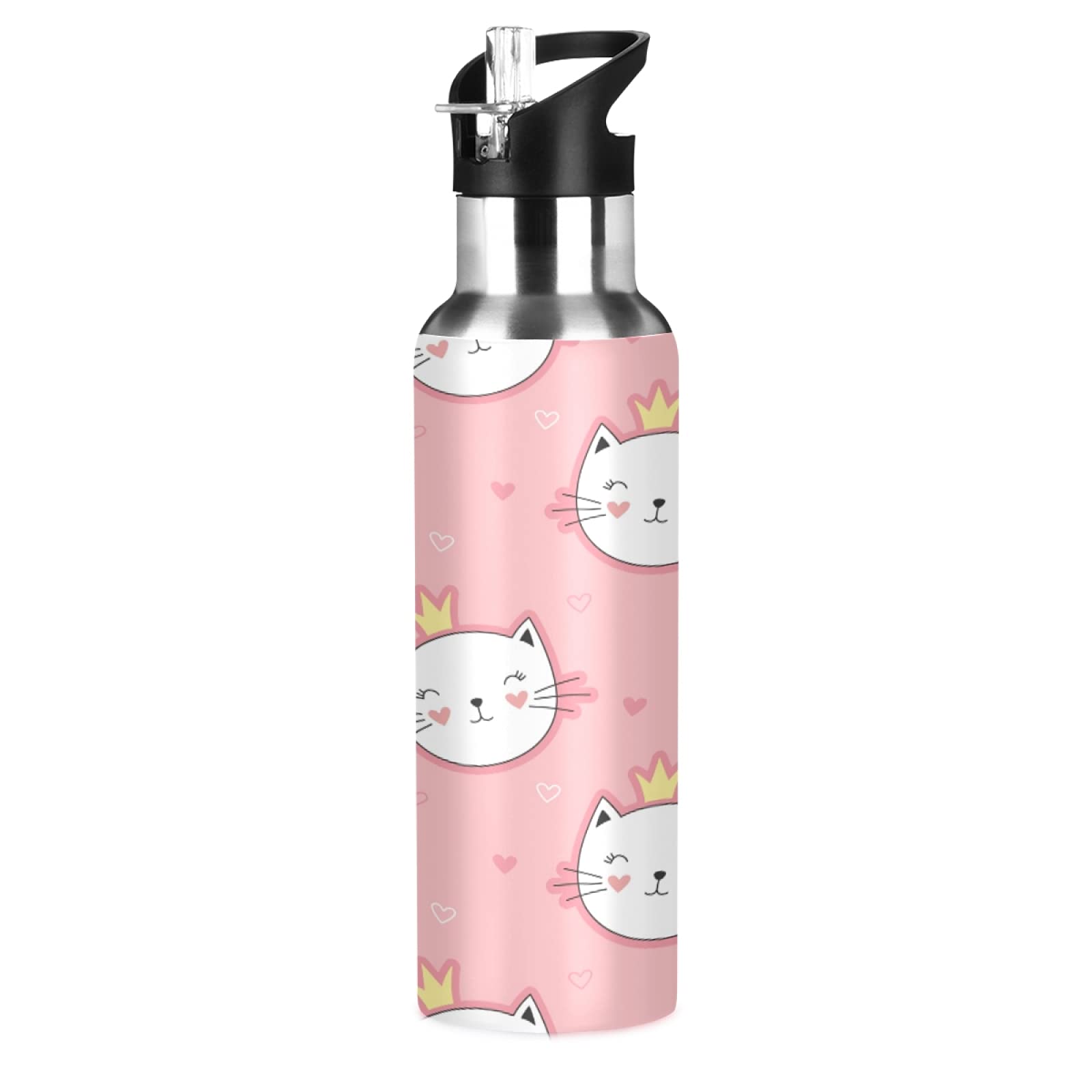 Vnurnrn Lindo Bebé Regalo Gato Gatito Botella De Agua | FindTheDeal