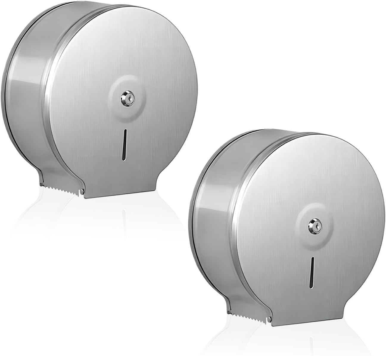 2Pcs Commercial Jumbo Toilet Paper Dispenser, 9in/22.9cm Roll