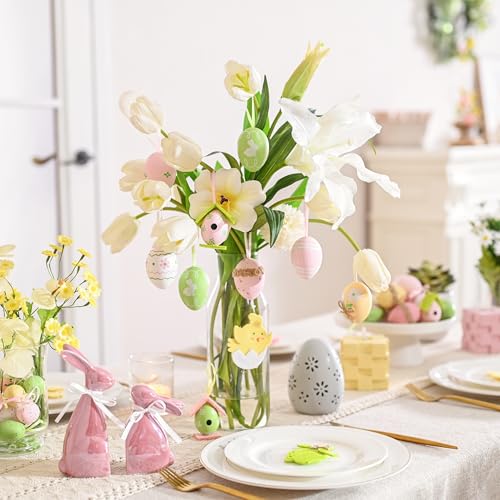 Œufs de Pâques de qualité Valery Madelyn incassables pour un style raffiné