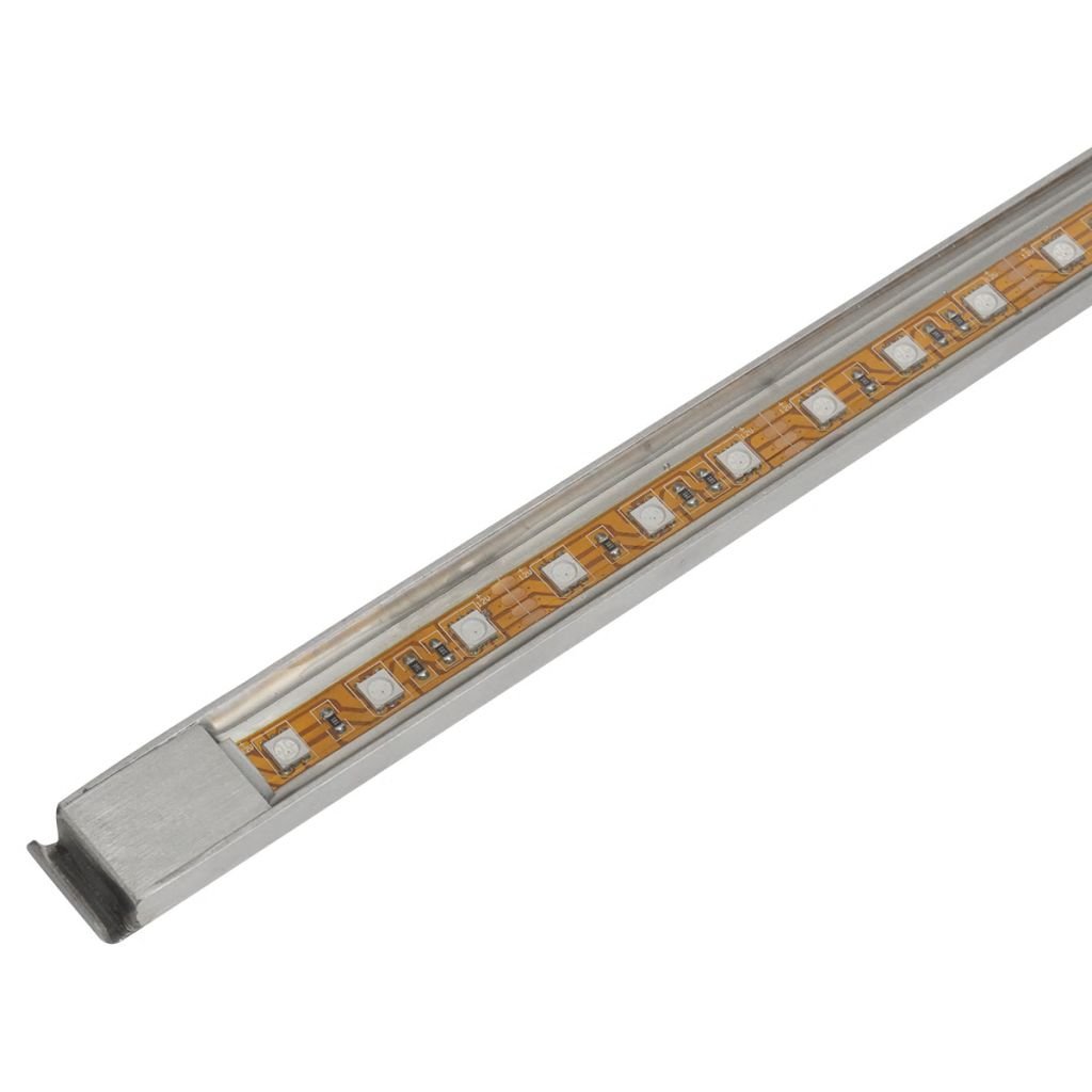 Tidyard Fontana a Cascata per Giardino Rettangolare Acciaio Inox 150 cm / 60 cm e LED / 120 cm e LED