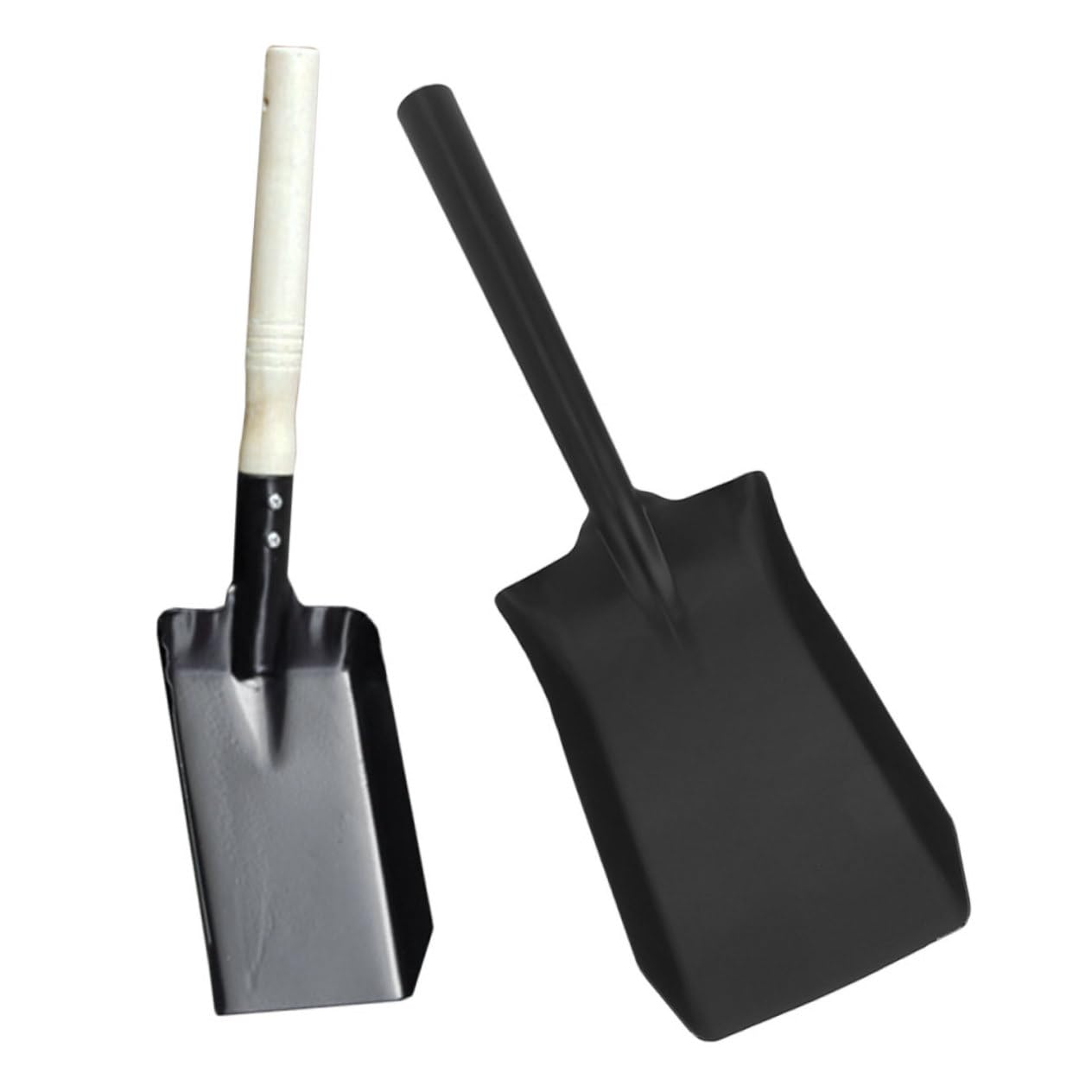 SEWOART 2pcs Mini Spatula Tool Farm Spade Snow Scoop Ice Remover Snow Shovel Outdoor Ice Shovel Snow Remover Garden Shovel Ice Breaking Shovel Convenient Ice Shovel Metal Ice Scraper Iron