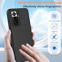 HuwaiH Handyhülle für Xiaomi Redmi Note 10 Pro Hülle, Anti-Schock, Antikratzer, Anti-Rutsch Schutzhülle, Unterstützt kabelloses Laden, Anti-Fingerabdruck Case – Ansicht 5