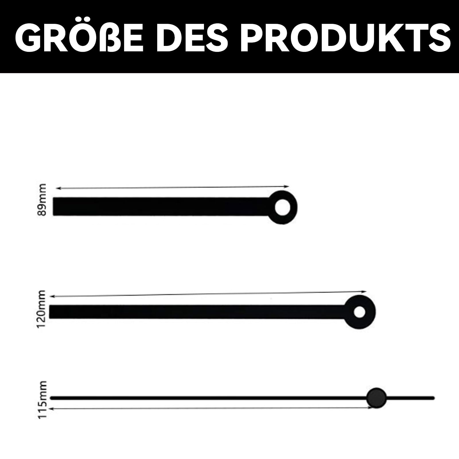 30 pcs Herrenuhren Austausch Uhrwerk Set, Uhrzeiger Ersatz für DIY Uhrenbau, Uhr Bausatz, Uhrwerk für Wanduhr, Zeiger für Uhrwerk, Uhr Reparatur Teile, Uhr selber Bauen Kit