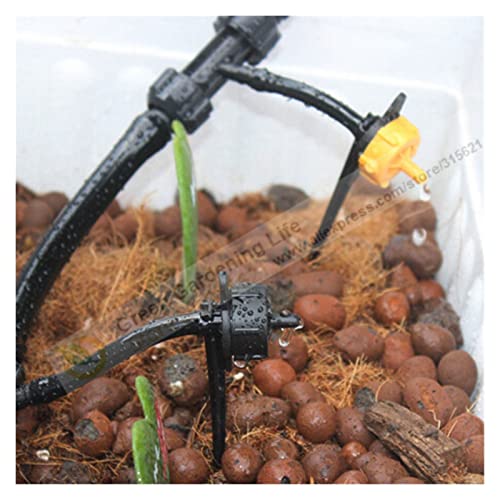 Compte-gouttes de jardinage à compensation de pression orange pour micro-irrigation - 5
