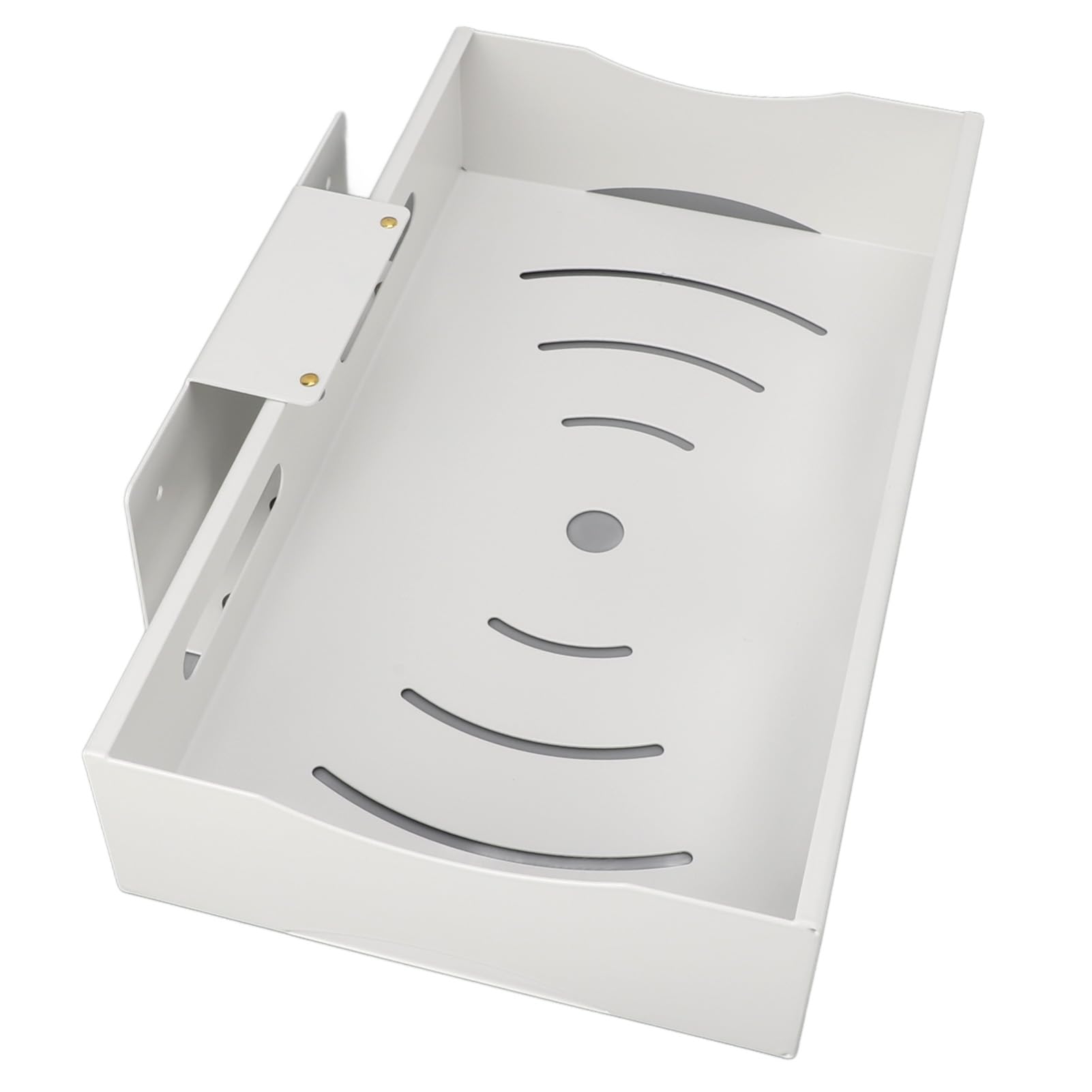 Annadue Organizador de Gabinete Extraíble de Acero Al Carbono, Cajón Deslizante para Cocina y Baño, Estante de Almacenamiento de Despensa Deslizante, Estante para Fregadero (Grande)