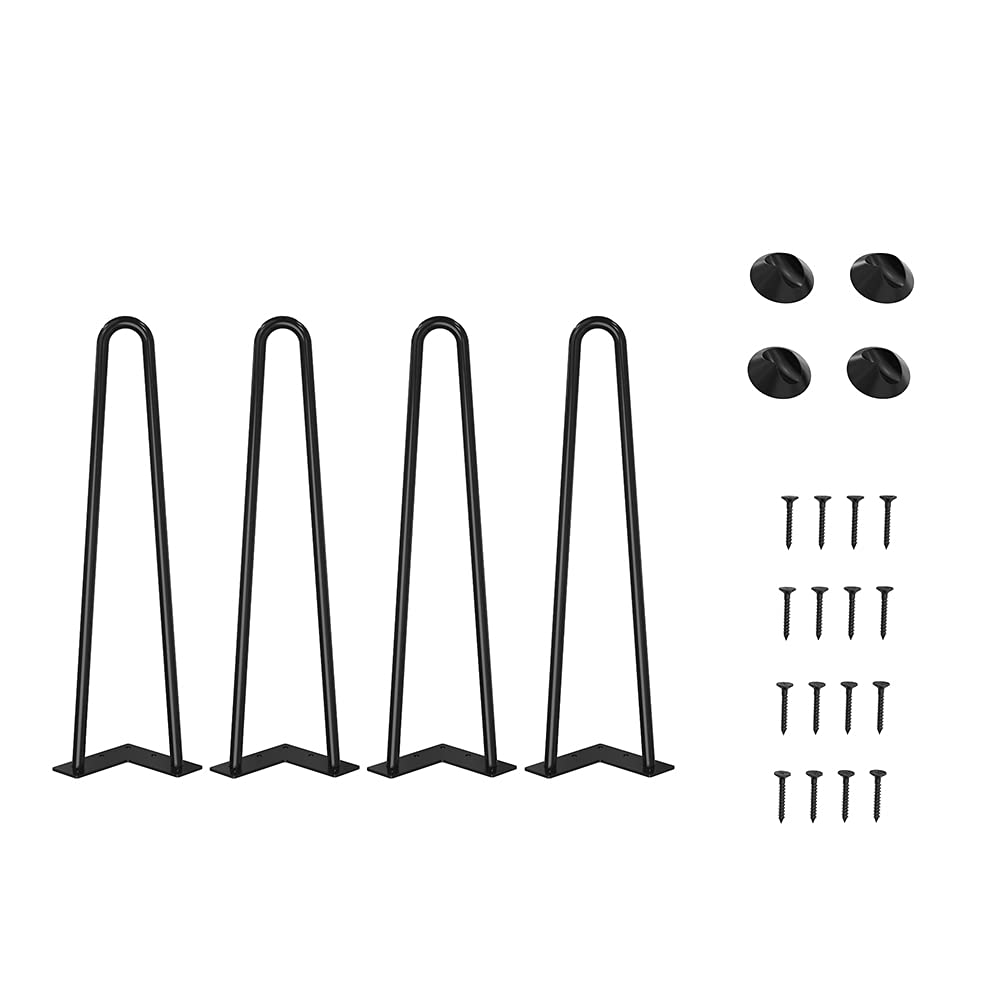 WINSOON Friseur Spange, modernes Mittelalter, modernes Design, 2/3 Stangen, 10cm ¡§C 86 cm, Metall, Holztisch, Stahlbeine, Grau, Schwarz, 4 St¡§1ck