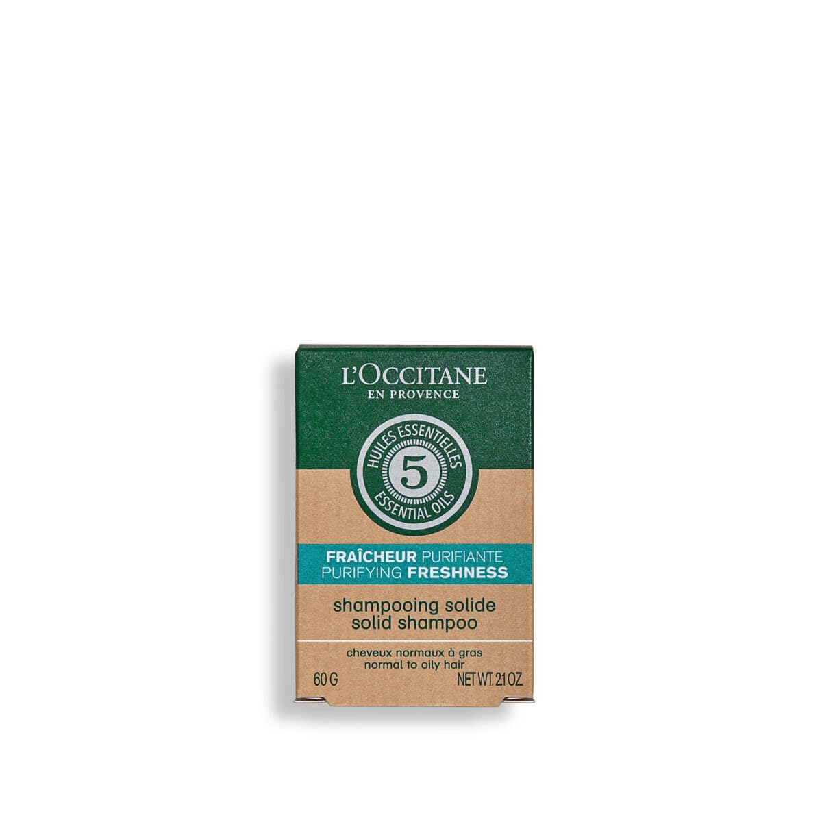 L'OCCITANE Purifying Freshness Solid Shampoo 2.10 fl oz