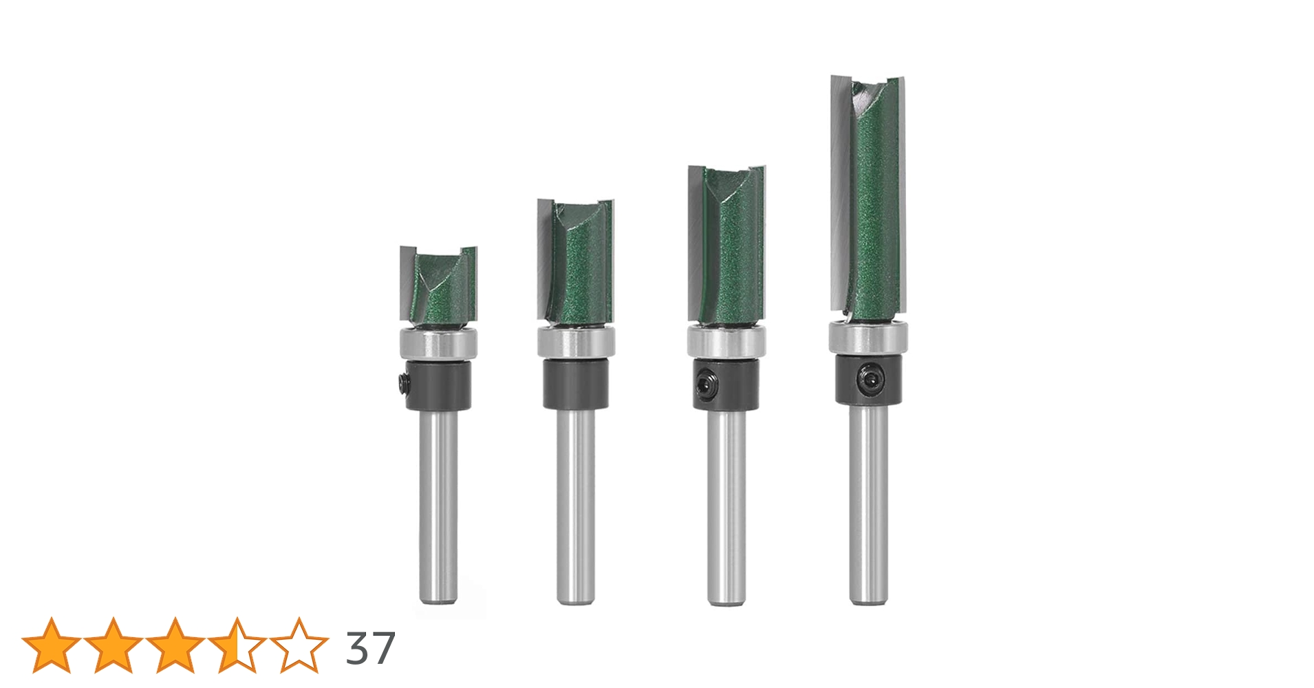 未使用　トリマービット4本組 Amazon | Kuzuru 4本組ルータービット 6mm 柄トリマービット