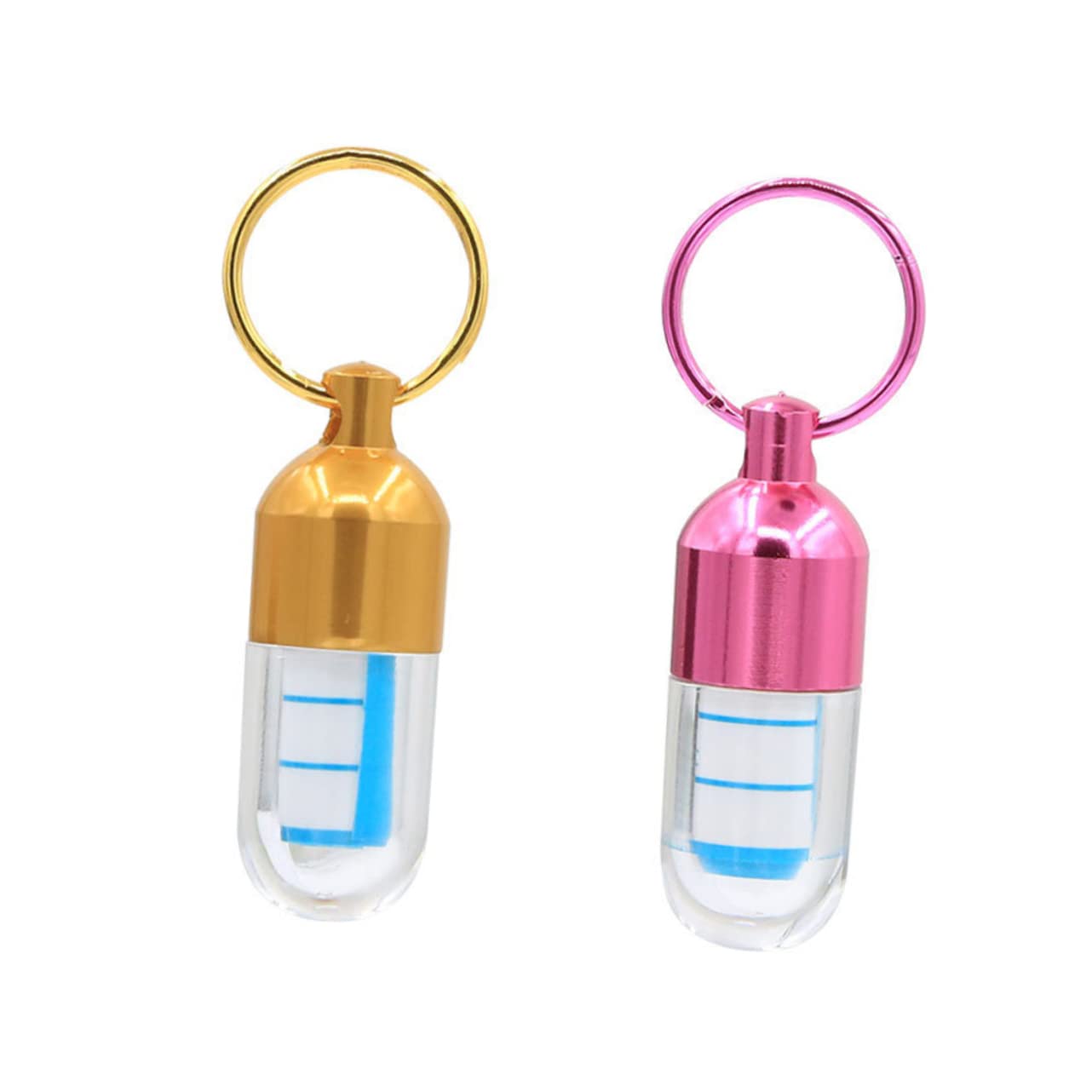 POPETPOP 3pezzi Targhetta Identificativa Per Animali Domestici Tubo Portatile Per Indirizzo e Casuali Facile Da Attaccare Alla Collana Del Cane o Del Gatto Design Leggero e Resistente