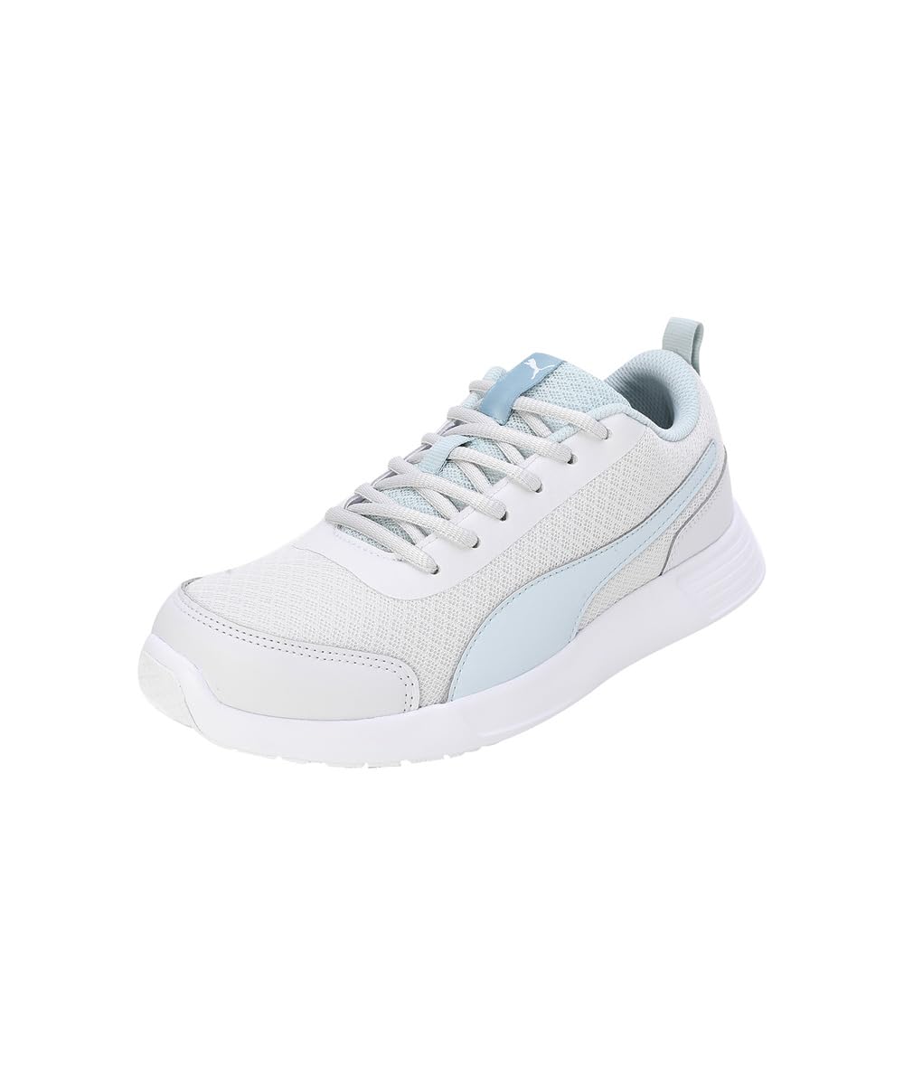 Puma Womens Harper WNS Feather Gray-Frosted Dew-White Sneaker - 6 UK (38139109) (B0D6VSLRMN) Amazon Price History, Amazon Price Tracker