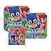 PJ Masks Paper Plates and Napkins, 16 Settings, Bundle- 3 Items