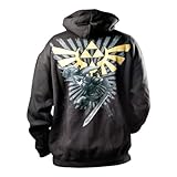Nintendo Hoodie -S- Zelda, schwarz/gold