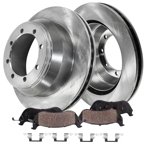 Image of Detroit Axle - Rear Brake Kit for 1999-2004 Ford F-350 Super Duty, Disc