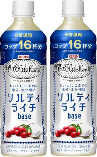 �L���� ���E��Kitchen���� �\���e�B���C�`�x�[�X 500ml PET×2�{