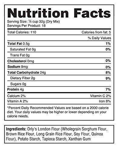 Miniatura 4 de Blends by Orly Mezcla London de harina de galletas sin gluten de alta calidad, 120 onzas (paquete de 6)